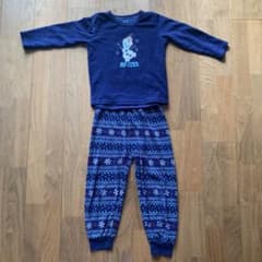 フリースパジャマ　110-120cmのサムネイル