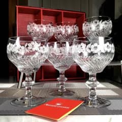 Russian Crystal ワイングラス 6客 ソビエト連邦製クリスタル - メルカリ