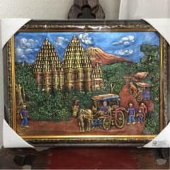 インドネシア土産壁飾りのサムネイル