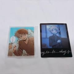 OMORI 漫画初版特典　バジル　推しちゃれ　ヒロ　アクリルカードのサムネイル