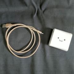 ELECOM　充電器　おまけのtype-Cケーブル付きのサムネイル
