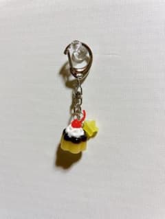 プリン型キーホルダー ホイップ付のサムネイル