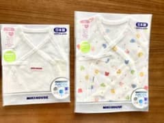 ミキハウス 短肌着・コンビ肌着　セットのサムネイル