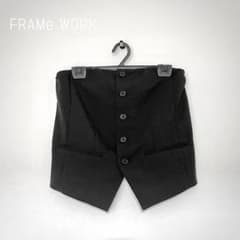 FRAMe WORK ジャケット チューブトップ ビスチェ