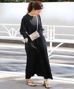 ジャーナルスタンダード♡wギャザーロングスリーブOP イエナ、ジーナシスのサムネイル