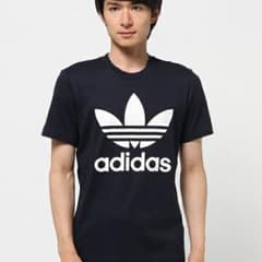 adidas Tシャツ XS ネイビーのサムネイル