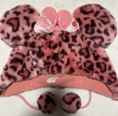 ディズニー  ヒョウ柄  ファンキャップ  ピンクのサムネイル