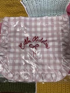 Cath Kidston ピンクチェック フリルトートバッグのサムネイル
