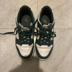 NIKE スニーカー グリーン×ホワイトのサムネイル