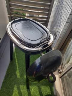 バーベキュー　丸型　炭のサムネイル