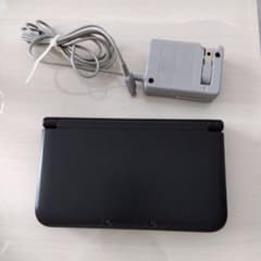 Nintendo 3DS LL 本体 ブラック　ACアダプター　まとめ売りのサムネイル