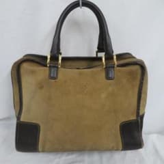 D*5様 LOEWE アマソナ32 スエード ハンドバッグ ボストンバッグ D*5様 LOEWE アマソナ32 スエード ハンドバッグ ボストンバッグ - メルカリ
