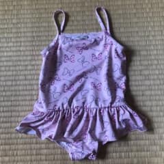 ワンピース水着　ミニーちゃん　110のサムネイル