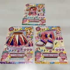 アイカツ！ ピンクパレードコーデ 3枚セットのサムネイル