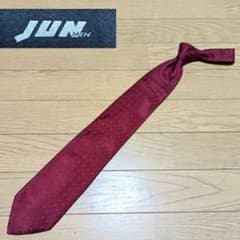 【送料込み】ジュンメン　ドット柄　ネクタイのサムネイル