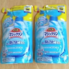 バスマジックリン 壁の防カビプラス 浴室用洗剤 詰替え用 330ml×２袋のサムネイル