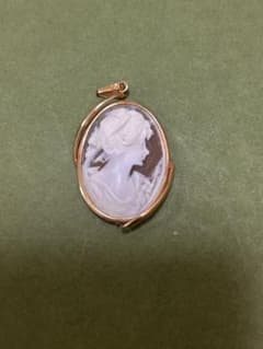 ク*ン様 カメオ 18K ペンダントトップ ペンダントヘッド - メルカリ
