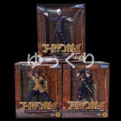 ゴールデンカムイ XrossLink フィギュア 鶴見中尉 鯉登少尉 月島軍曹