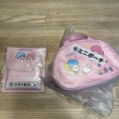 キキララのミラー&コームとミニポーチ