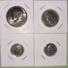 ケネディ ハーフダラー 1776 1976 ワシントン クオーターダラー ダイム