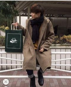 太郎様専用　ガンクラブチェックコートのサムネイル