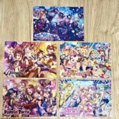 BanG Dream! ガールズバンドパーティ！ クリアファイル 大量セット バンドリ ガールズバンドパーティ！ 初期5バンド クリアファイル 5枚