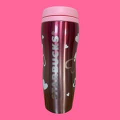 Starbucks バレンタイン限定ハート柄 タンブラー 355mlのサムネイル