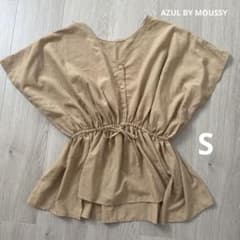 AZUL BY MOUSSY ウエストシャーリングブラウスSのサムネイル