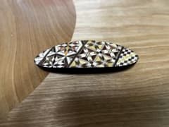 寄木細工 バレッタのサムネイル