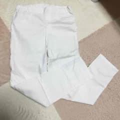 ストレッチパンツ 白のサムネイル