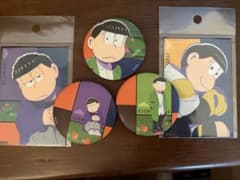おそ松さん 缶バッジ ステッカー 一松 十四松 セットのサムネイル