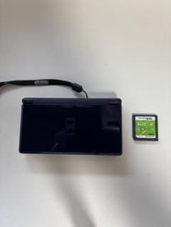 【美品】Nintendo DS Lite ネイビー ソフト付き タッチペンありのサムネイル