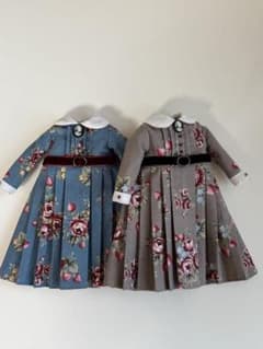 リカちゃん服 ブライスアウトフィット ワンピースハンドメイド2点