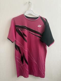 YONEX テニス Tシャツ ピンク ブラックのサムネイル