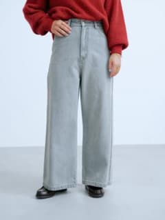 新品 COHINA KUROKI DENIM フレアワイド regular-XSのサムネイル