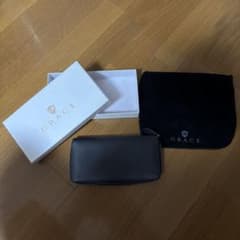 GRACE ブラック 長財布 カーボン調のサムネイル