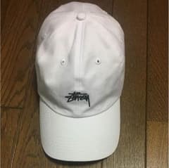 ステューシー ローキャップ 白のサムネイル