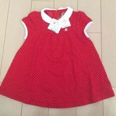 miki HOUSE☆ 80㎝ ワンピースのサムネイル