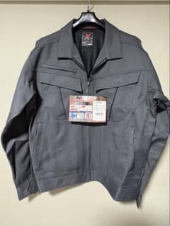XEBEC ブルゾン W1600A チャコールグレー LLサイズ③のサムネイル