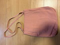 ピンク キャンバス トートバッグのサムネイル