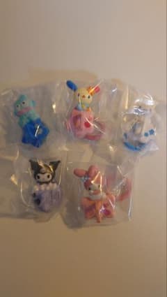 サンリオキャラクターズ キーリングハンガー 5種セットのサムネイル