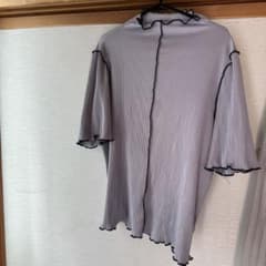 メロウ加工 半袖 プリーツカットソーのサムネイル