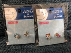 ドラえもん＋ドラミちゃん ピアスセット（送料無料）のサムネイル