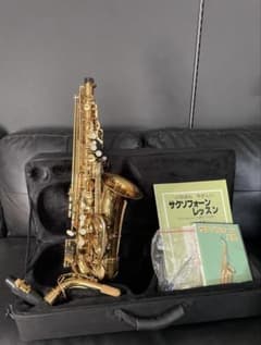 【美品】Soleil ソレイユ　アルトサックス　セット　初心者　ゴールドラッカー 美品】Soleil ソレイユ アルトサックス セット 初心者 ゴールド
