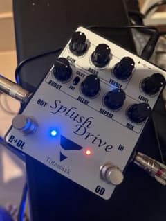 ギター tidemark splush drive Tidemark Splush Drive エフェクターdelay、ブースター - メルカリ