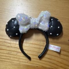 ミニー カチューシャキーホルダー 黒のサムネイル