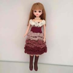 リカちゃん 服 ワンピース ドレスのサムネイル
