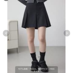 AZUL BY MOUSSY プリーツミニスカートパンツのサムネイル