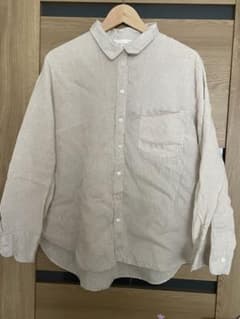 H&M リネンシャツ　Lサイズのサムネイル