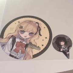 魔法少女ノ魔女裁判 キッチンカー 特典 コースター 佐伯ミリアのサムネイル